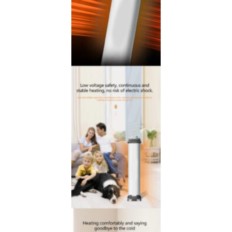 Home Solar Heater New Design Warm Bedroom Heating Full House Ceramic Heating Portable Heater Factory Supply - Image 3