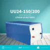 Rechargeable 24V/200Ah LiFePO4 Battery 5kWh